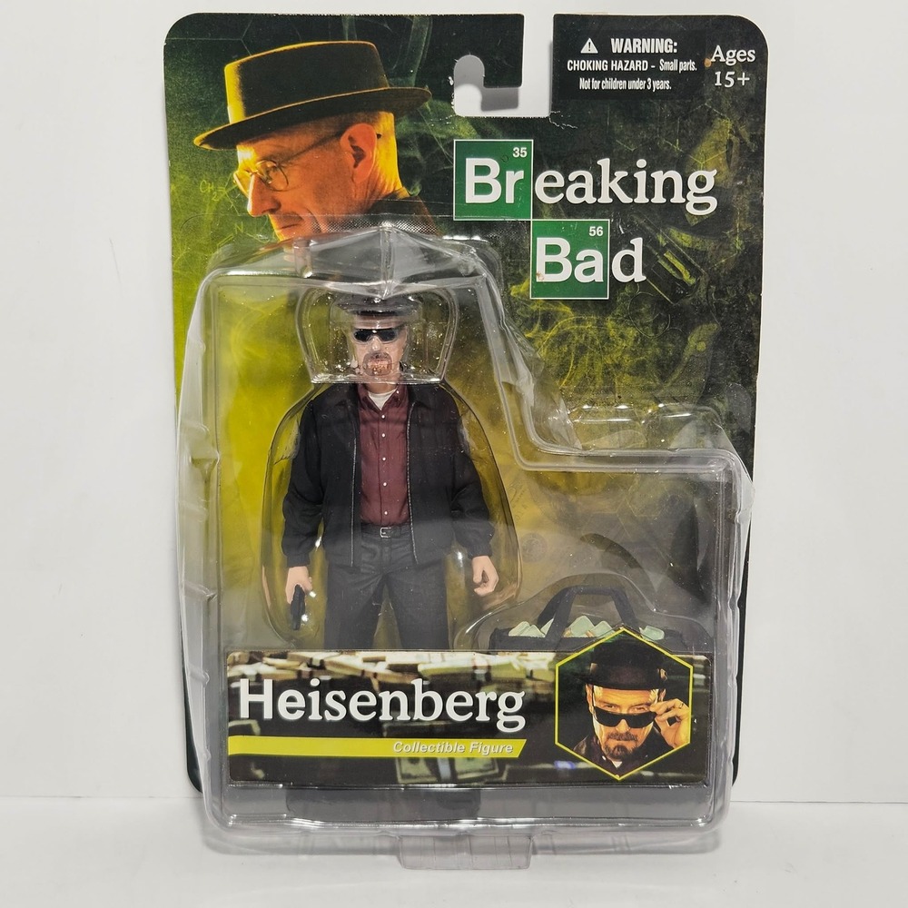 Mezco Breaking Bad Heisenberg 6 Inch Action Figure Walter White 2013 75010